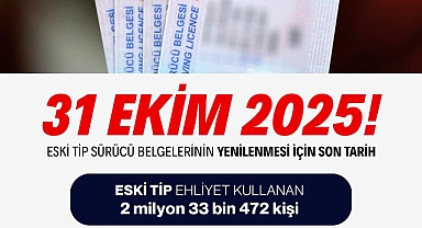 Son Tarih 31 Ekim 2025