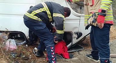 Ters Dönen Minibüste Can Pazarı