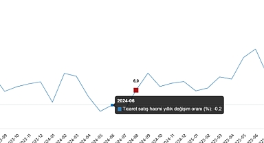 Ticaret ve Perakende Satış Hacmi Ağustos 2025’te Yıllık Artış Gösterdi