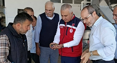 Türkmen’den Zeytinyağı Tesisine Ziyaret