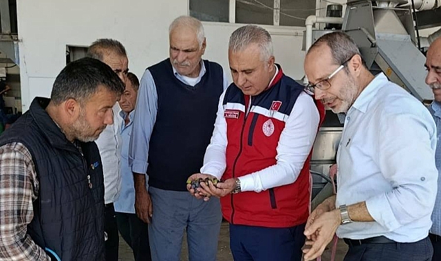 Türkmen’den Zeytinyağı Tesisine Ziyaret