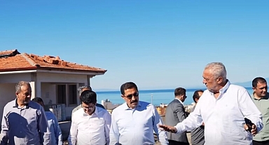 Vali Masatlı, Afet Konutları’nda İncelemelerde Bulundu
