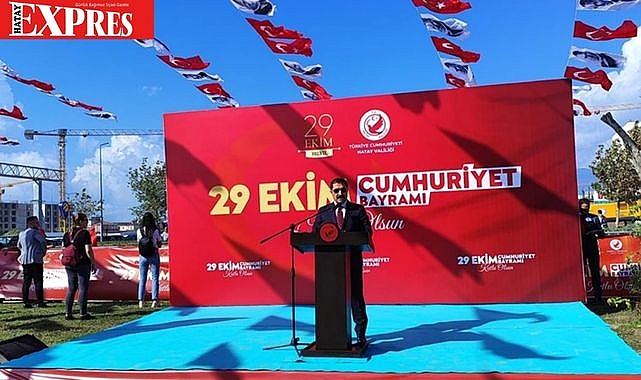 VALİ MASATLI: “CUMHURİYET MİLLETİMİZİN BÜYÜK İRADESİNİN ESERİDİR”