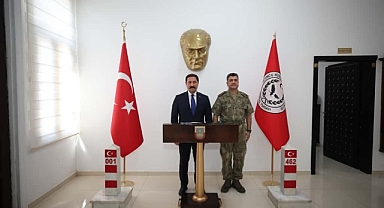 Vali Masatlı’dan 10. Hudut Tugay Komutanlığına Ziyaret