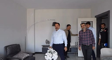 Vali Masatlı, Dikmece TOKİ Afet Konutları Projesinde İncelemelerde Bulundu