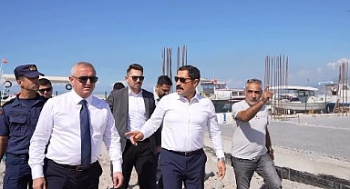 Vali Masatlı, Güvenlik Birimi İnşaatlarını İnceledi