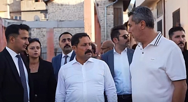 Vali Masatlı, Kurtuluş Caddesi’ndeki Çalışmaları Yerinde İnceledi