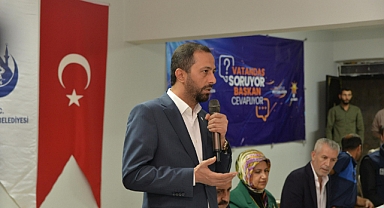 VATANDAŞ SORDU BAŞKAN ANLATTI