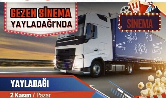 Yayladağı’nda Gezen Sinema Keyfi Başlıyor