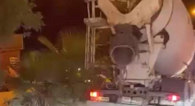 Yolu Betonla Kaplayan Miksere Ceza