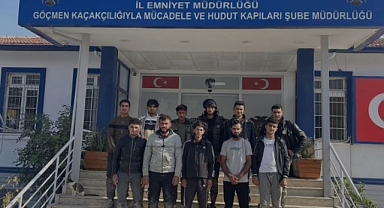 10 Kaçak Göçmen Yakalandı, Organizatör Tutuklandı