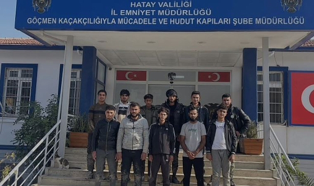 10 Kaçak Göçmen Yakalandı, Organizatör Tutuklandı