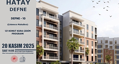 121 Yeni Konut İçin Hak Sahipleri Bugün Belirleniyor