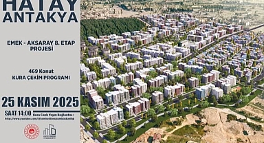 1267 Konut İçin Kuralar Çekiliyor