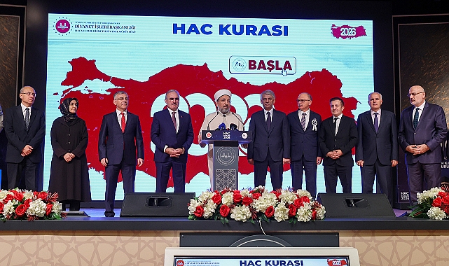 2026 Yılı Hac Kuraları Çekildi