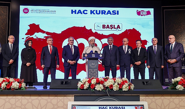 2026 YILININ HAC KURASI ÇEKİLDİ