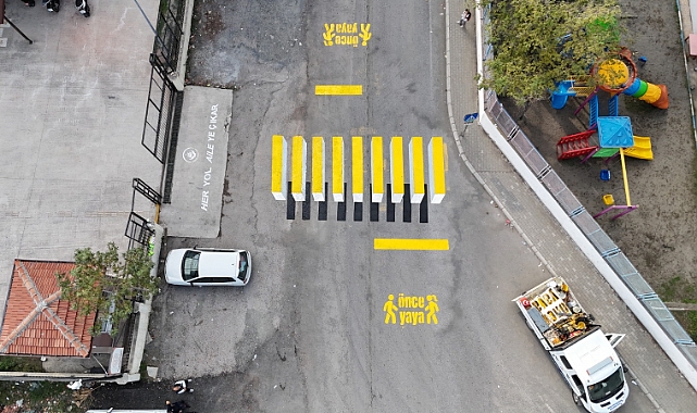 3 Boyutlu Yaya Geçidi Farkındalık Yarattı