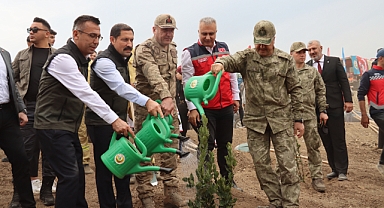 36 Bin 550 Fidan Bereketli Topraklarla Buluştu