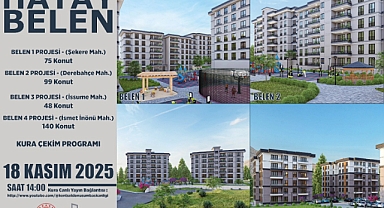 362 Yeni Konut İçin Kura Heyecanı Başlıyor