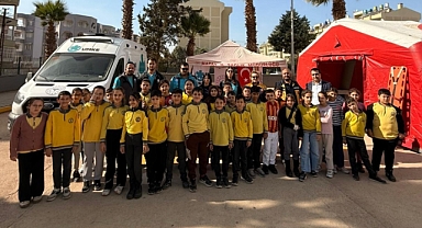 Acil Durum Bilinci Miniklere Öğretiliyor