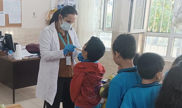 Arsuz’da Öğrencilere Ağız ve Diş Sağlığı Taraması Yapıldı
