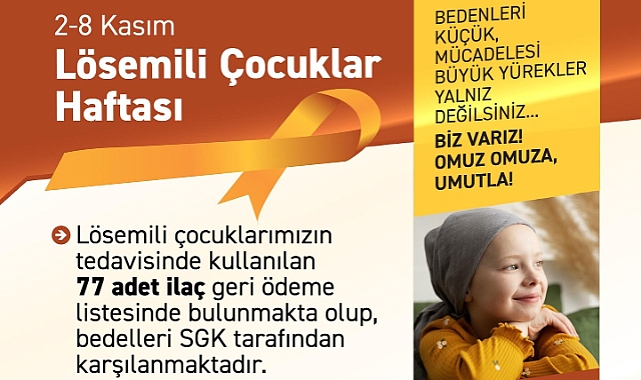 Bakan Işıkhan: Lösemili Çocuklarımızın Yanındayız