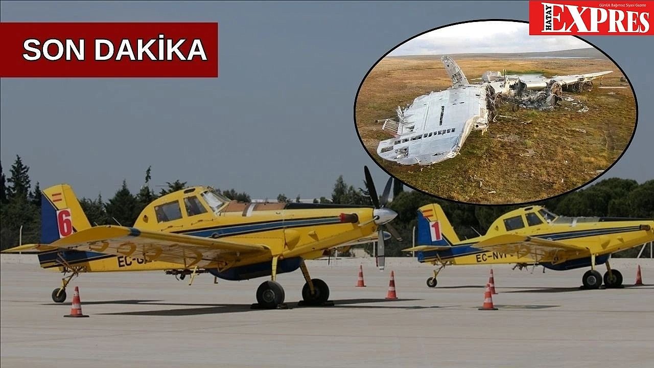 BAKAN YUMAKLI: DÜŞEN UÇAKTAKİ PİLOTUMUZ ŞEHİT OLDU!