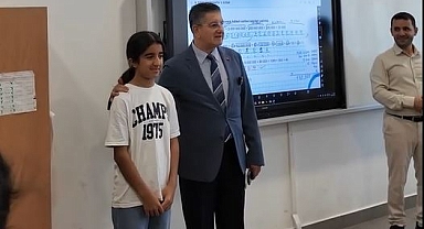 BAŞKAN AMAÇ OKULU ZİYARET ETTİ