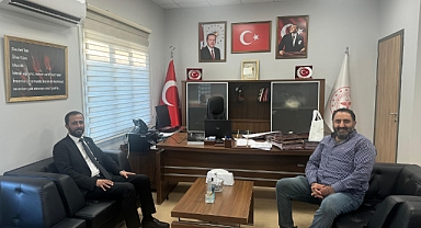 Başkan Yalçın’dan Yeni Başhekimle İlk Buluşma