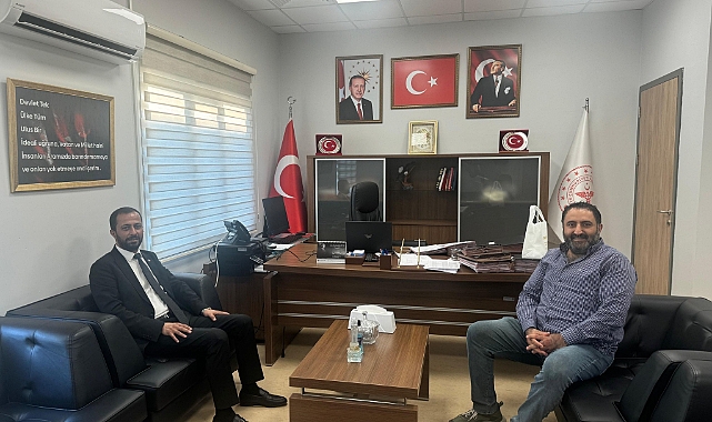 Başkan Yalçın’dan Yeni Başhekimle İlk Buluşma