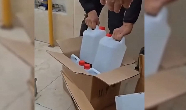 Binlerce Şişe Sahte Ürün Ele Geçirildi