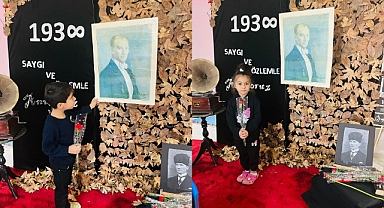 DEFNE OYUNEVİM ANAOKULU MİNİKLERİ ATA'YI ANDI