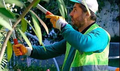 Defne’yi Yeşille Büyüten Çalışmalar Sürüyor