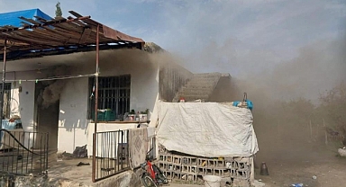 Dörtyol’da Müstakil Ev Yandı