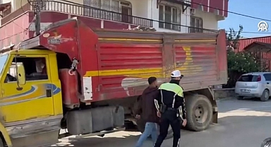 Ehliyetsiz Kamyon Sürücüsüne 41 Bin Lira Ceza