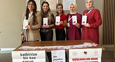 Erzin Devlet Hastanesi’nde Organ Bağışı Haftası Etkinliği