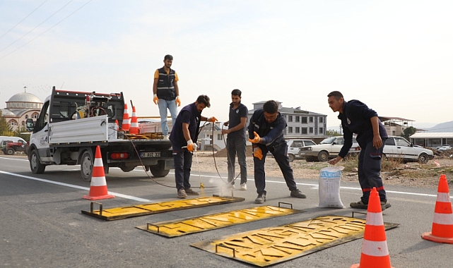 Girne Mahallesi’nde Yol Çalışması