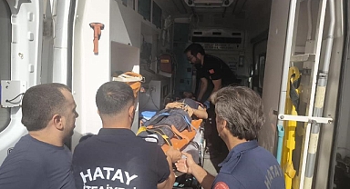 Halatla Makaranın Arasına Ayağını Sıkıştırdı