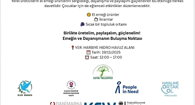 Harbiye El Emeği Pazarı 19 Kasım’da Kapılarını Açıyor