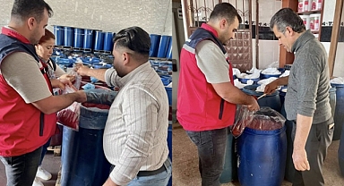 HATAY’DA SALÇA VE GIDA ÜRETİM TESİSİNE DENETİM