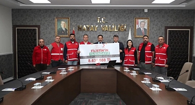Hatay’dan Gazze’ye Dev Destek: 8,6 Milyon TL Toplandı