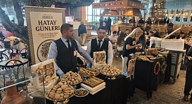Hatay'ın Lezzetleri İstanbul Havalimanı'nda Yolcularla Buluştu