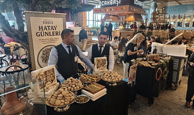 Hatay'ın Lezzetleri İstanbul Havalimanı'nda Yolcularla Buluştu