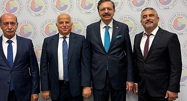 HATAYLI İŞ İNSANLARINDAN HİSARCIKLIOĞLU’NA ZİYARET