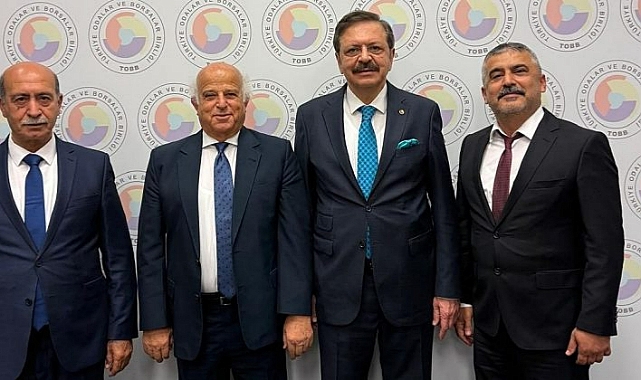 HATAYLI İŞ İNSANLARINDAN HİSARCIKLIOĞLU'NA ZİYARET