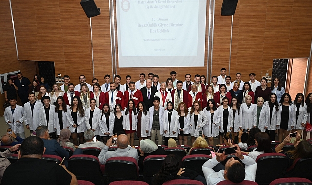 HMKÜ Diş Hekimliği Fakültesi’nde Beyaz Önlük Heyecanı