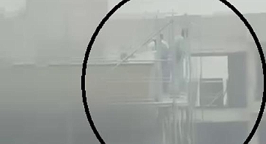 İşçilerin Zor Anları Kamerada