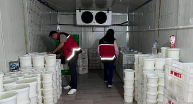 İskenderun’da Soğuk Hava Deposuna Baskın