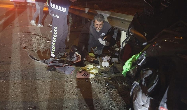 Kazada Ölen Yeğeninin Eşyalarını Gözyaşlarıyla Topladı