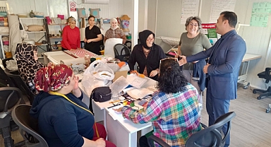 Konteyner Kentlerdeki Eğitim Çalışmaları Yerinde İncelendi